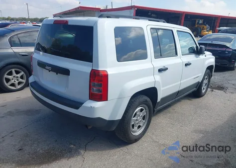 2012 Jeep Patriot Sport из США, поврежденный, VIN 1C4NJPBAXCD684585